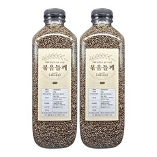 새말기름집 방앗간 고소한 볶음들깨 100% 통들깨, 2개, 500g