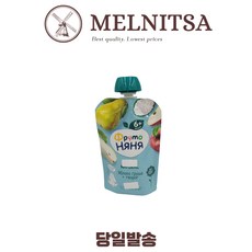 프루토냐냐 사과배퓌레 위드 코티지치즈, 3개, 90g