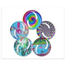 戶外兒童迴旋鏢玩具：柔軟安全迴力鏢，幼兒園運動首選，趣味飛去來器, ST5007-D圖案隨機, 1個