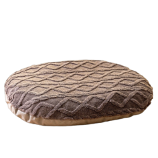 可拆洗四季通用寵物窩墊，柔軟舒適狗狗睡窩，耐磨透氣寵物床墊，易清洗狗墊, 白色, 1個