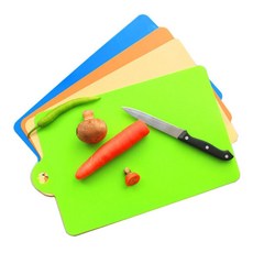 아기이유식 열탕소독 깔끔한 실리콘도마 육류 칼자국방지 등산 식기 조리도구 생선