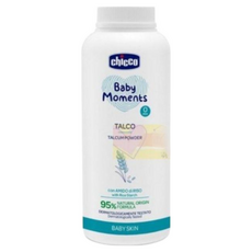 Chicco 寶貝嬰兒植萃細緻爽身粉150g，天然植萃配方，預防尿布疹，寶寶肌膚乾爽舒適, 150g, 1個
