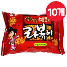 라볶이, 10개, 30g