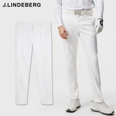 제이린드버그 남성 골프바지 / 봄 가을 골프웨어 엘로트 팬츠 화이트 / GMPA12138 07902 0000
