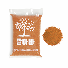 깔아바 순수 황토흙 1.5kg 육지거북 파충류 바닥재, 1개