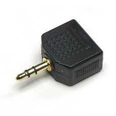 스테레오 Y 젠더 3.5형(ST M Fx2) Stereo, 상세페이지 참조, 1개