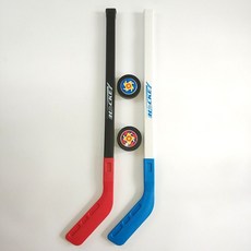 아이스 하키 스틱 포함 입문용 하키채 교육용 퍽, 3 72CM 레드 블루 아이스하키 [약 0.23kg], 72cm 레드+블루, 1개