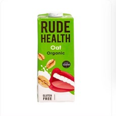 루드헬스 유기농 첨가물없는 오트밀크 귀리우유, 6개, 1L