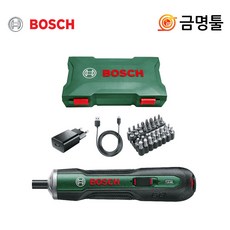 보쉬 3.6V 충전스크루드라이버 PushDrive, 1세트