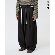 브랜드정품 트릴리온 TRILLION 스트링 투 턱 와이드 슬랙스_3color 225281