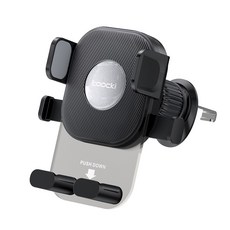 Toocki 차량용 송풍구거치대 차량용핸드폰거치대, 블랙, 1개 블랙, 1개