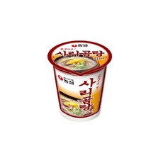 농심 사리곰탕 컵 61g, 12개