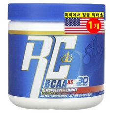 Ronnie Coleman 바이탈 에디션 BCAAXS 레몬베리 맛, 1개, 189g