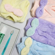 리본 드라이 헤어 캡, 본상품