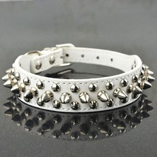 목보호 개목걸이 목줄 프렌치불독 대형견목줄 스터드, F.