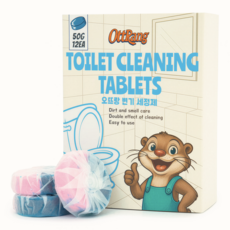 오뜨랑 변기 세정 클리너, 12개, 50g