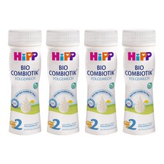 힙 콤비오틱 액상분유 2단계, 200ml, 4개