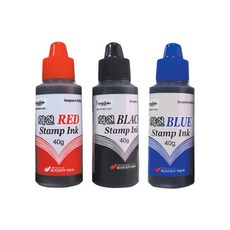 화신 스탬프 잉크 패드 리필 블랙, 1개