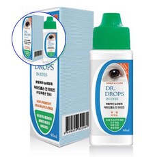 쌍문상회 지금 필요한 닥터드롭스 반려묘눈세정제 1P 자국세정제 아이 강아고양이 반려동물 눈세정제 애견눈세정제 아이클리너 60ml 31872EA, 본상품