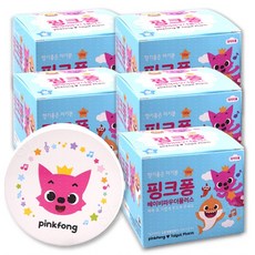 핑크퐁 베이비 파우더 5통(행사 에브리데이 마스크 소형 10매 개별포장), 5개, 100g