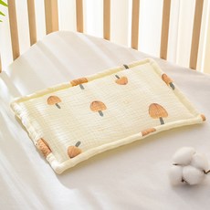 嬰兒枕頭雲片枕夏季透氣新生兒0到6個月以上1歲寶寶定型枕四季, 如圖
