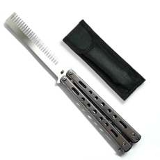 리즌박스 빗리송 발리송 발리콤 트레이너 버터플라이나이프, 실버, 1개