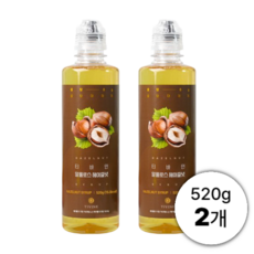 티바인 알룰로스 헤이즐넛 시럽, 520g, 2개
