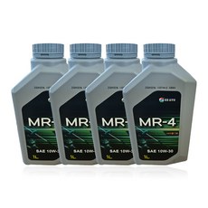 (총 4개) 4행정 엔진오일 GS칼텍스 (소형농기계최적합모델) 점도 10W30 1L (MR-4), 4개