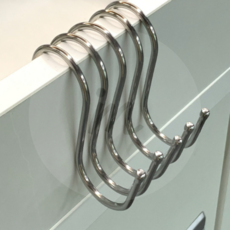 꿀이맘 양방향 걸이 행주걸이 중 5P 주방