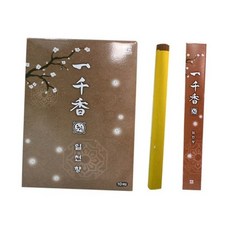 한빛 일천향 전통 향스틱 10개입 인센스스틱 제사향 명상향
