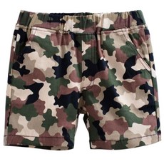 迷彩系列中大童五分褲，透氣舒適，戶外運動休閒短褲