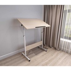 제도용책상 테이블 드로잉 작업대 스케치 데스크 각도조절, 1개