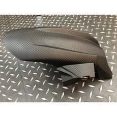 KOSO 碳纖壓花後輪土除 後擋泥土除 短版後輪飾蓋 SMAX FORCE 直上, 1個