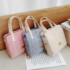 SANS 핸드메이드 뜨개 가방 만들기 DIY, 1개