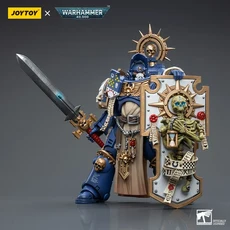 JOYTOY 1 18 액션 피규어 Warhammer 40K Ultramarines Primaris Captain Relic Shield 파워 소드 애니메이, 01 Primaris Captain, 01 Shipped within 24