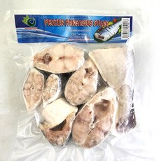 냉동메기 판가시우스 PANGASIUS STEAK 카바사 CA BASA, 1개, 630g(600g~700g)