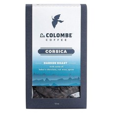 La Colombe Nizza 미디엄 로스트 원두 커피 - 밀크 초콜릿 견과류 및 브라우니 노트 허니 스위트 견과류 680.4g(24온스) (1팩) 137611, Corsica, 680.4g, 1개
