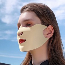 페이스쿨마스크 마우스오픈 골프 라운딩 자외선차단 sty*37187Ll, 본상품선택, 1개