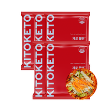 [키토케토]제로쫄면 호라산밀 곤약 무설탕 저탄고지 다이어트쫄면 5Pack(5인분), 406g, 5개