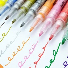 골프유단자 아이언 숫자 골프채 도색펜 마커펜 골프클럽관리 커스텀 펜마커, 화이트, 2개