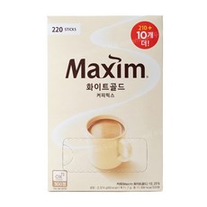 맥심 화이트골드 커피믹스, 11.7g, 220개입, 1개