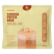닥터엘리자베스 쏙쏙프로틴 그레인 고단백 저당 식사대용 쉐이크, 7개, 45g