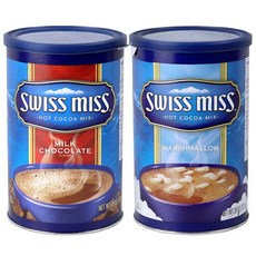SWISS MISS 棉花糖熱可可+牛奶熱可可, 1474g, 1組, 1組