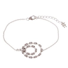 폴리폴리 여성팔찌 클로버 하트&진주 Folli Follie FS ESSENTIALS브랜드번호3B17S004C실버 쥬얼리