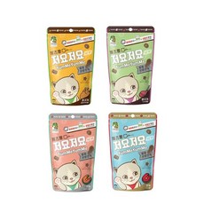 저요저요 고양이 크런치 간식 60gX4개 종합세트