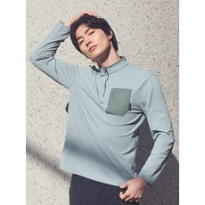 매장정품 탑텐 TOPTEN 남성) 스텐 하프 집업 카라티_MBF5TT1200 MBF5TT1200 133411