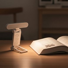 소이믹스 와이드 휴대용 북라이트 독서등 LED 스탠드 SOLITE2 : 무선 충전식 LED로 어디서나 편리한 독서 가능!