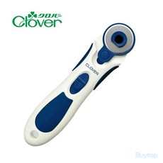 [CLOVER] 수입 일본 크로버 원형커터 2사이즈 [클로버/원단/재단가위/재단칼/로터리커터/양재/홈패션/미싱부자재/재봉용품/봉제용품/소잉팩토리], 1개, 28mm
