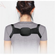 헤븐컴스 어깨 보정 밴드 어깨고정자세밴드, 블랙(M)