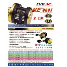 EVO 海力士 米卡斯捲線器, 1個, M20T_雙把(右手